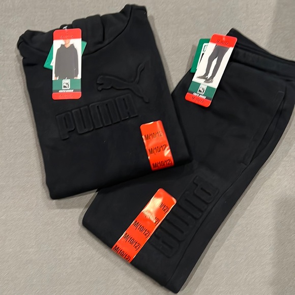 NWT Kid’s Puma Sweats M - Picture 1 of 7